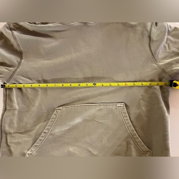 Men's Tan Hoodie - Picture 6 of 7